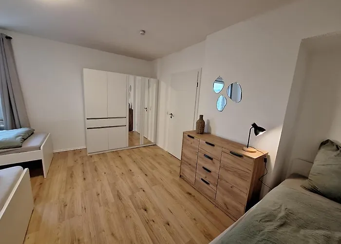 Charming Attic With Wi-fi & 4 Single Beds * Bielefeld